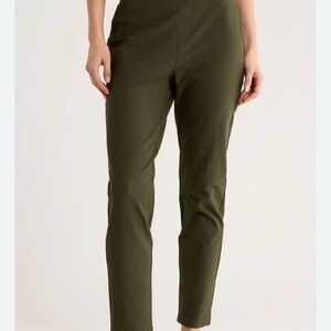 Eileen Fisher Forest Green Straight Leg Pants